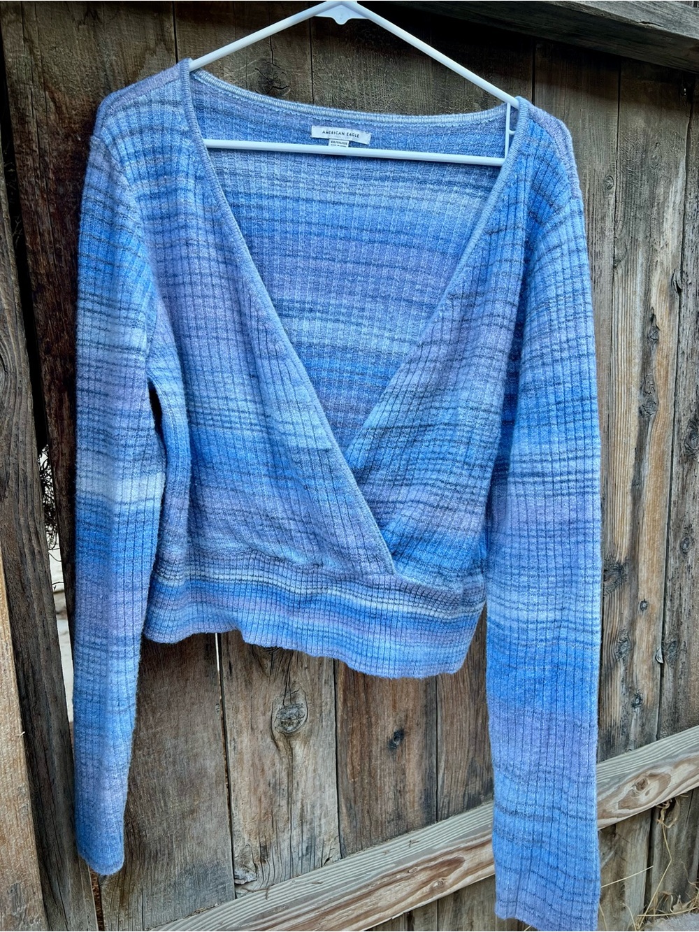 American Eagle Outfitters Blue Long Sleeve